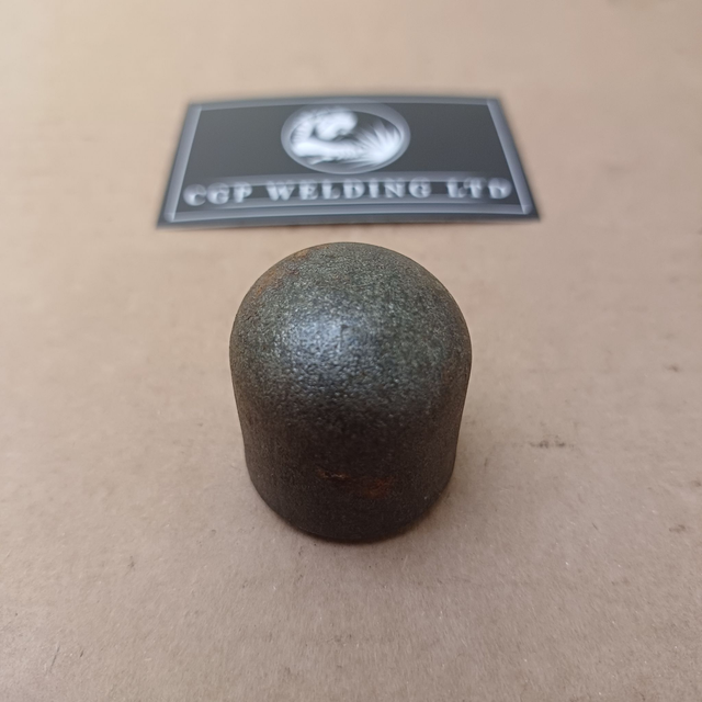 Weldable 34mm Tube Cap