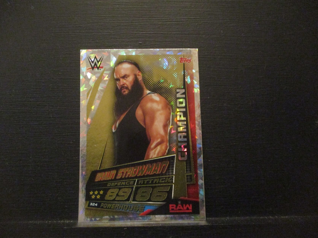 Braun Strowman - Champion Slam Attax Universe Original Trading Card #324