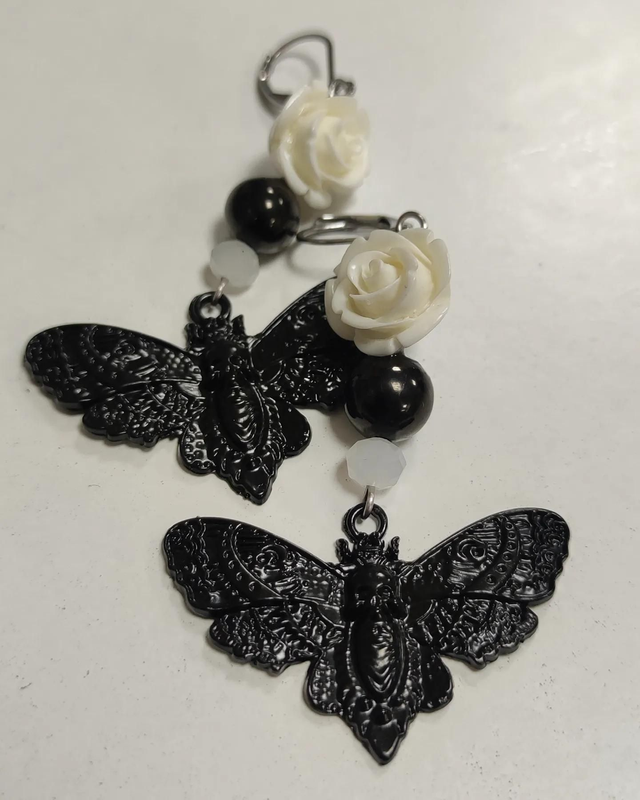 Boucles d'oreilles "mercredi"