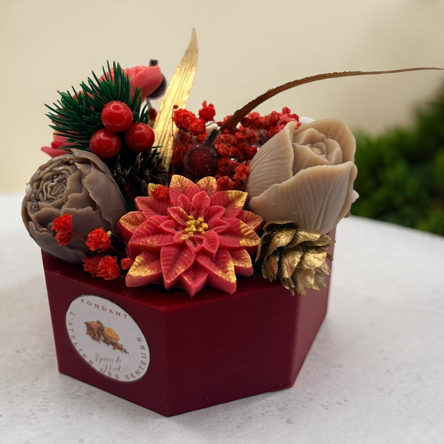 Bouquet de fondants parfumés - Epices de Noël 