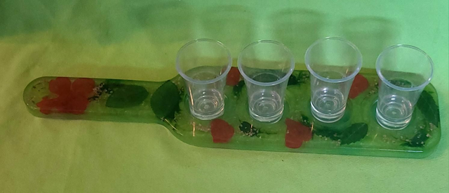 Planche a shooter fleuri
