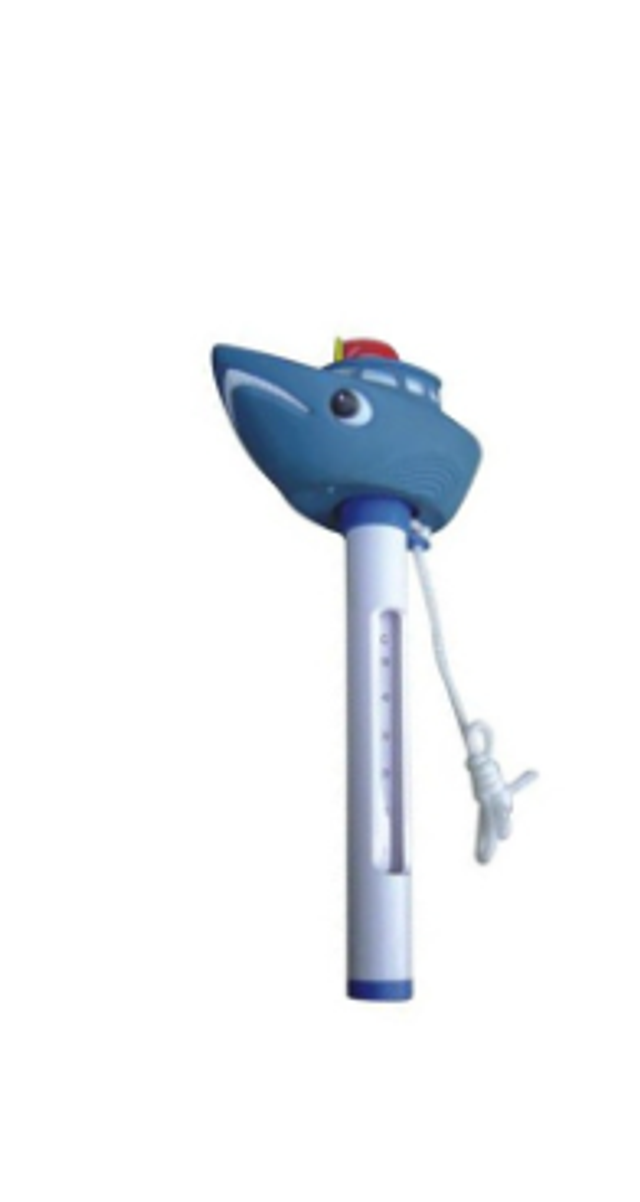 Thermomètre flottant : bateau