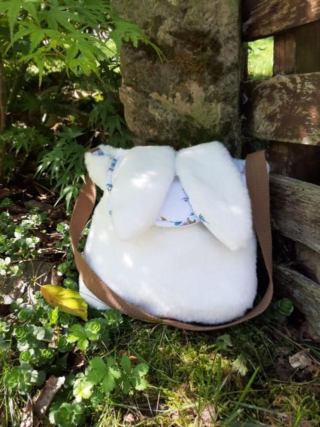 Sac besace enfant – Modèle Lapin 🐇