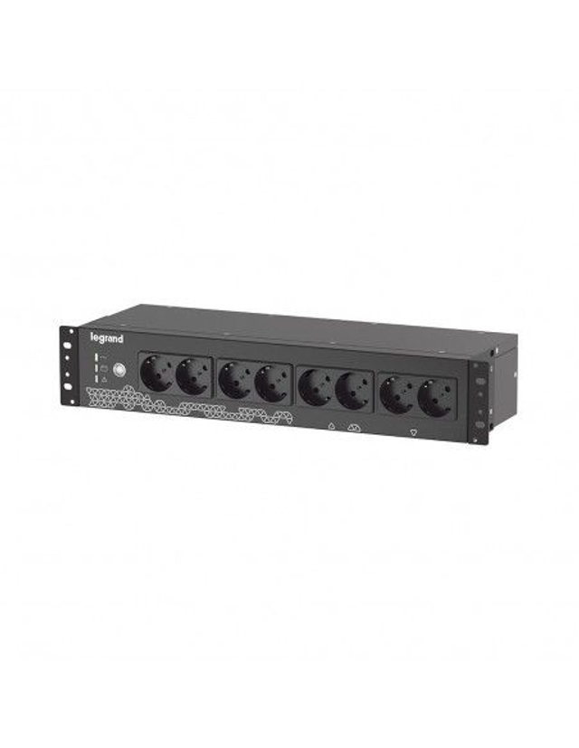 UPS RACK KEOR PDU 800VA 8 SHUKO Nero