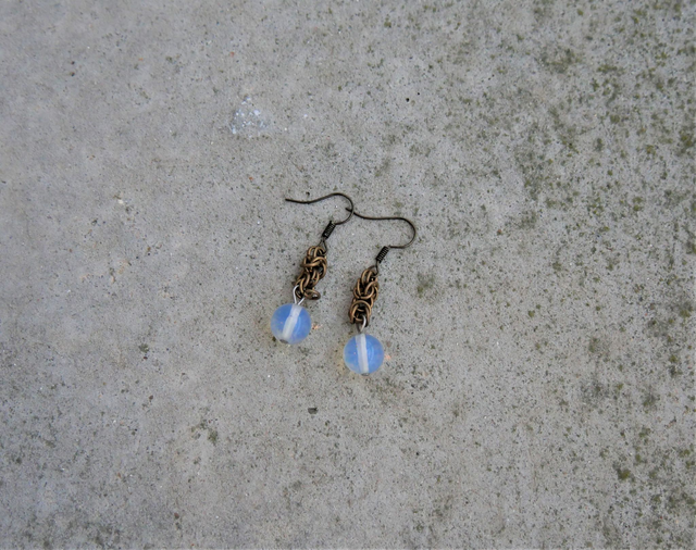 Boucles d'oreille laiton