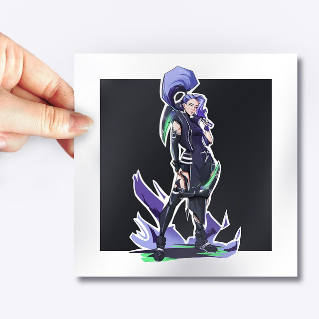 10x10cm Print | Original Design | Nox -The Reaper