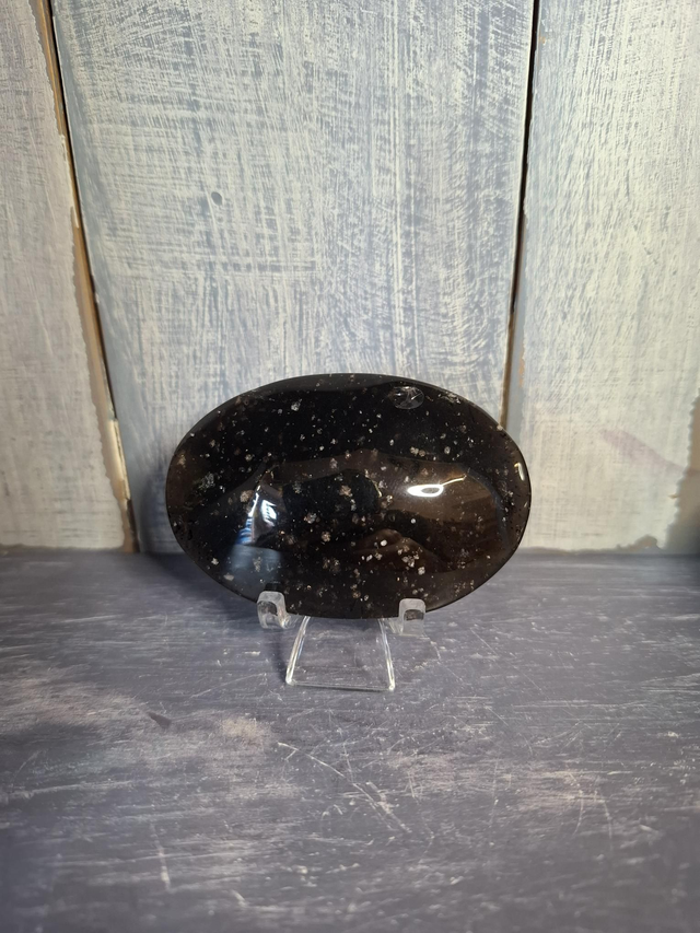 Galaxy Obsidian Palmstone 