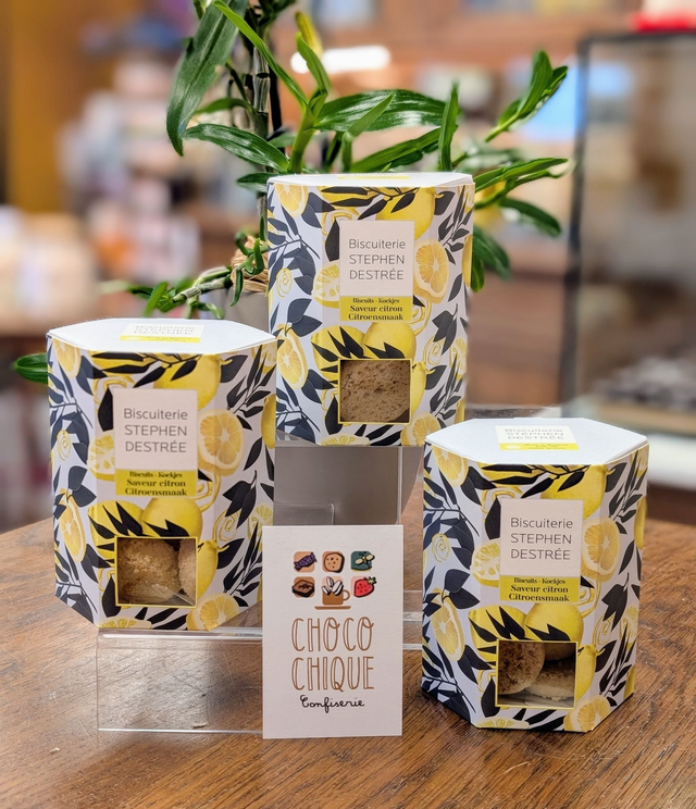 Croquant Citron de la Biscuiterie Stephen Destrée