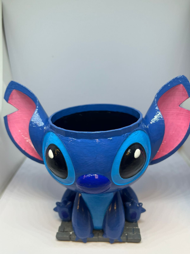 Vaso de Plantas Stitch - Tamanho P