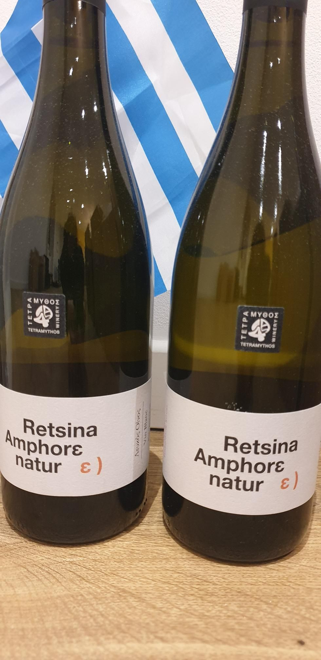 RETSINA AMPHORE (2019) /TETRAMYTHOS / Blanc