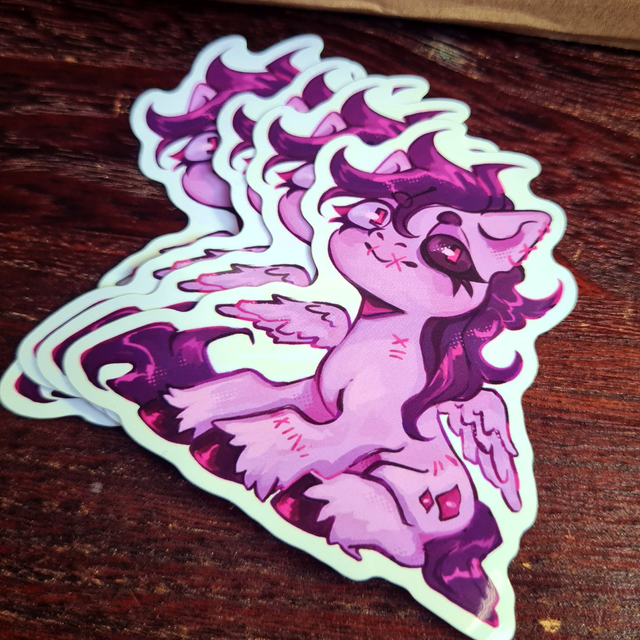 My Little Hide Sticker