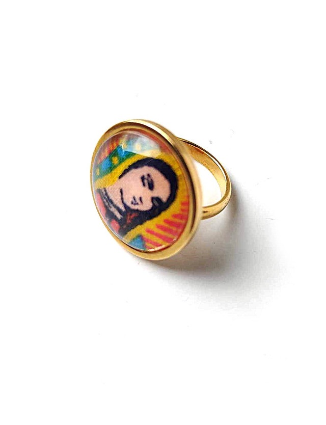 Commande de Sarah -  Bague Upcyclée Chute de Tissu Recyclée - Réservée