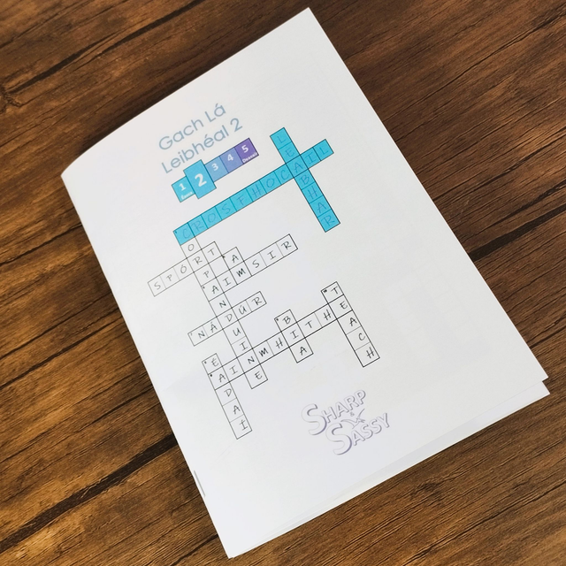 Leabhar Crosfhocail (Leibhéal 2) - Crossword Book 