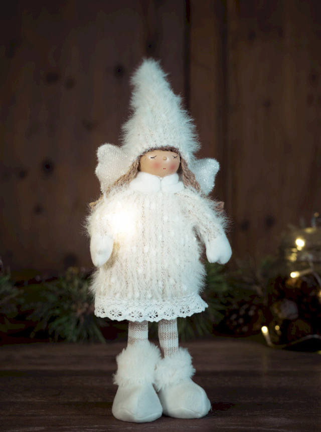 MAARIT fillette elfe led 45cm 2CR2032