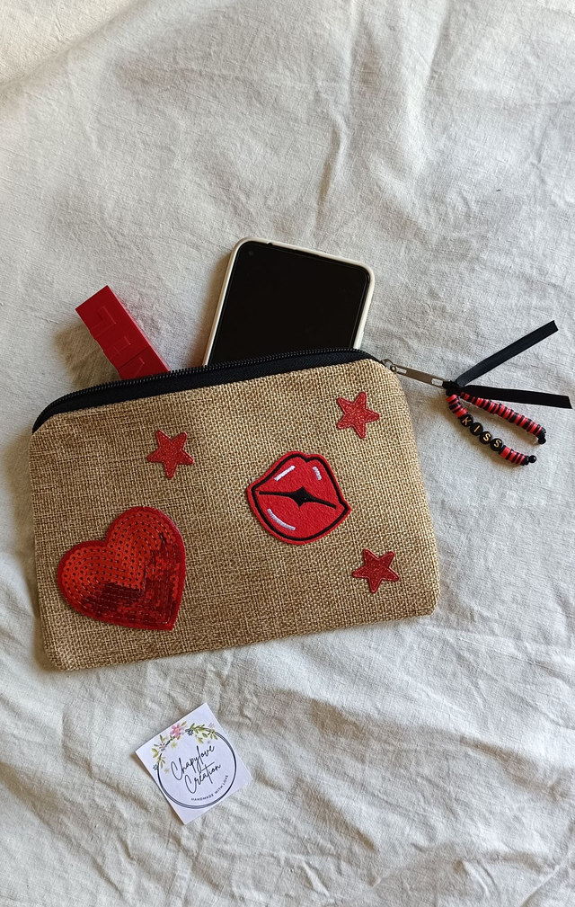 Pochette en Jute 
