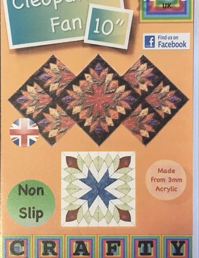 Cleopatra’s Fan template set