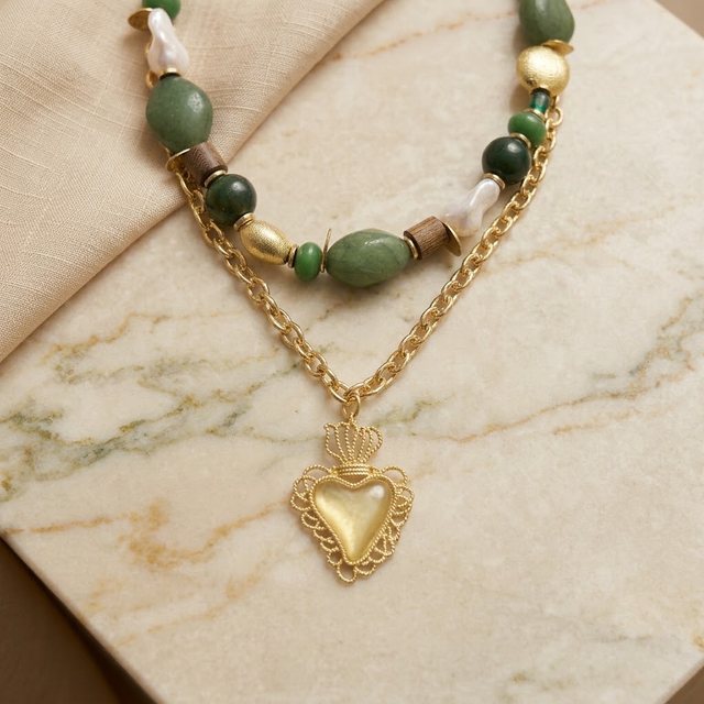 Collana Devy Verde