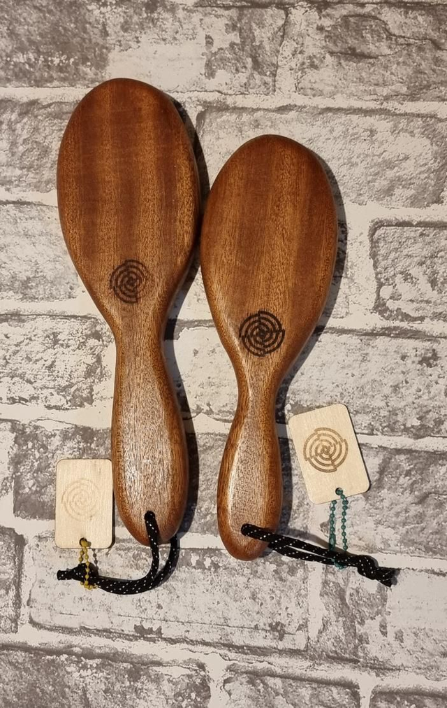 Sapele Hairbrush Paddle
