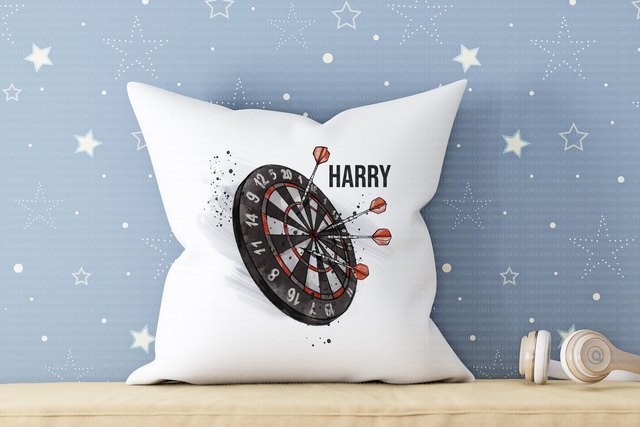 Personalised Darts cushion