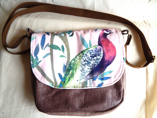 SOLD Peacock Handbag