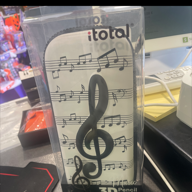 Astuccio ovale musica 