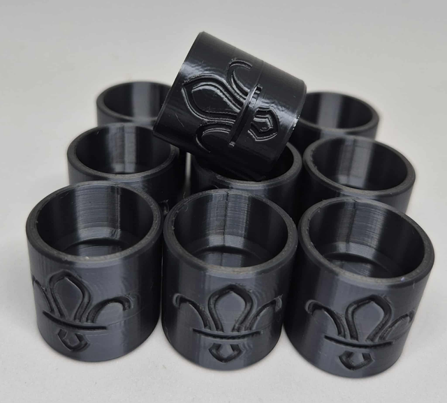 Woggle - Gloss - Black Obsidian - 10 Pack