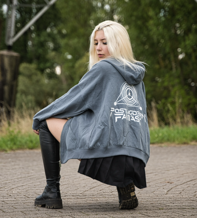 Zipper - „Sweet Poison“ Petrol White