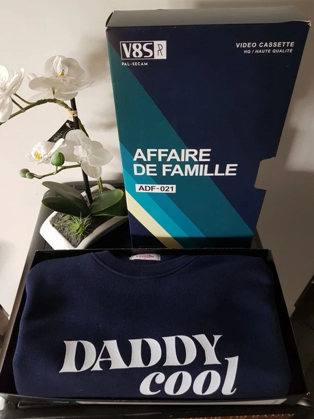 Sweat homme Daddy Cool Les Raffineurs bleu Marine Taille M