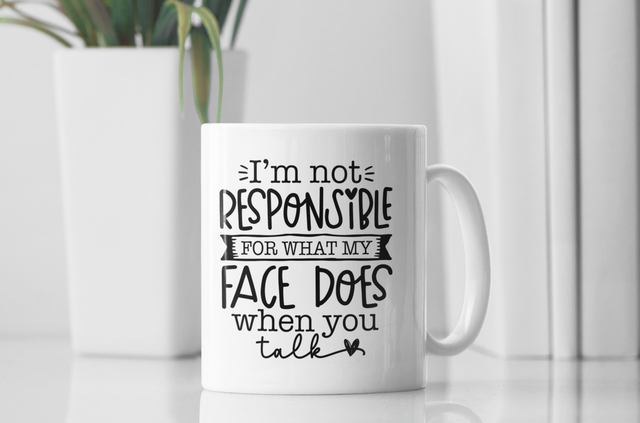 Not responisible Mug
