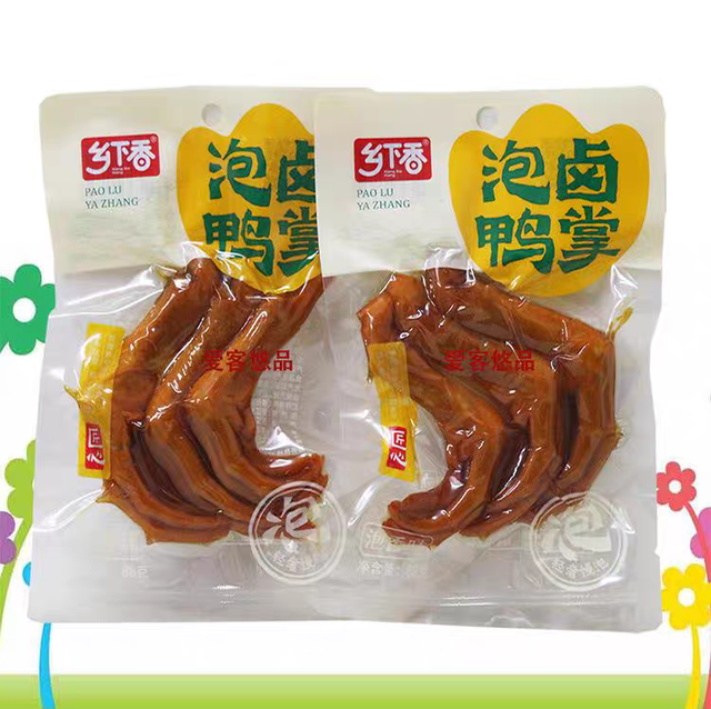 snack zampe di anatra 乡下香鸭掌88g