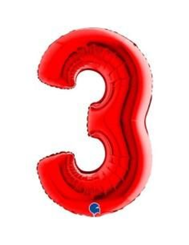 Numero 3 Rosso