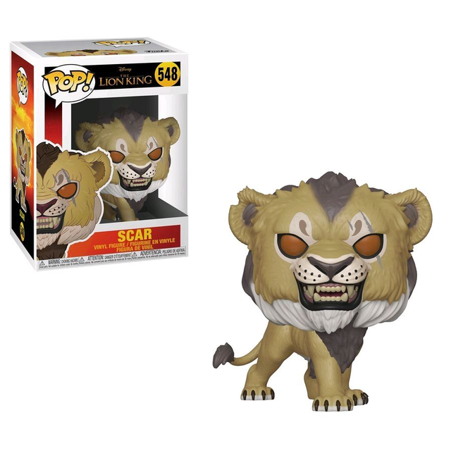 Funko Pop! Disney Lion King Vinyl Figure Scar #548