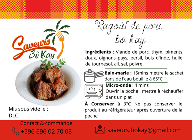 Ragoût de porc Bô Kay