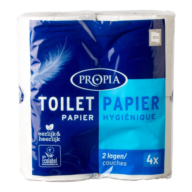 Toiletpapier 4 rollen 