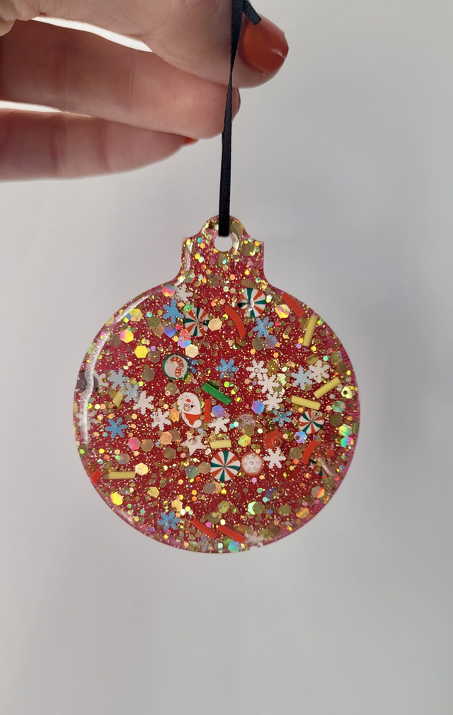 Christmas Tree Circular Baubles - Various Designs