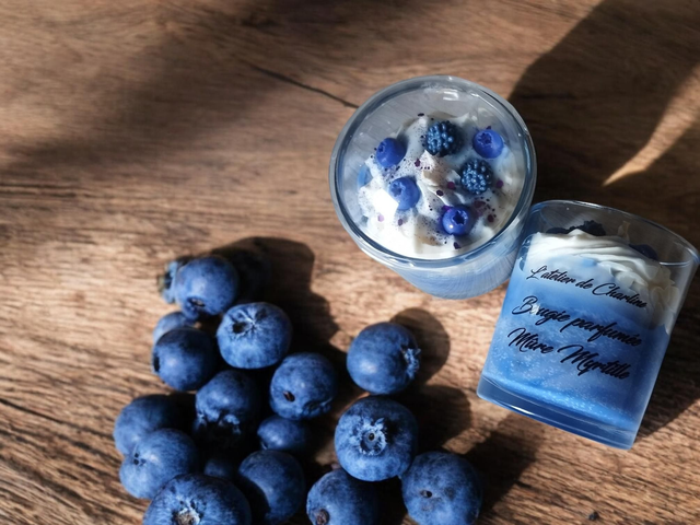 Bougie Mûre myrtille 