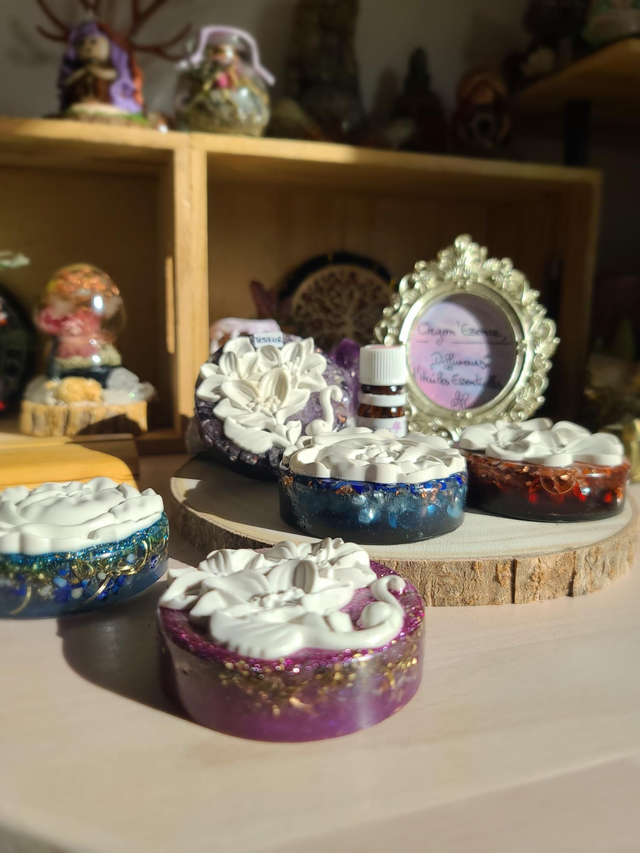 Galet Orgon'Essence 💜 Améthyste