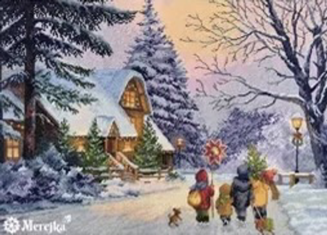 Merejka Carol of the Bells Counted Cross Stitch Kit