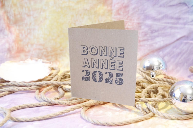 Makomeri × Vénus en Filet ❧ Carte Bonne année