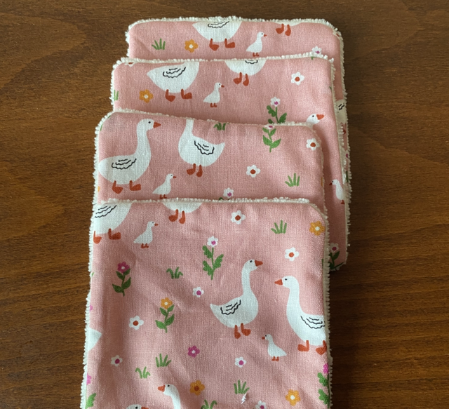 Lingettes lavable (lot de 4)