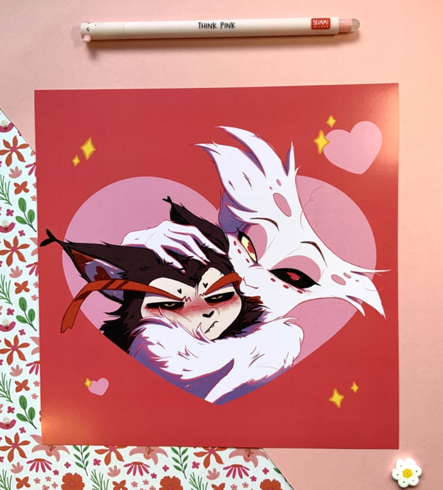 Huskerdust - Print 20x20cm