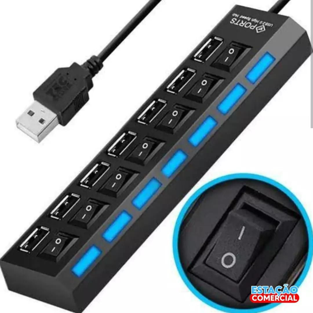 Hub Com 7 Entradas 