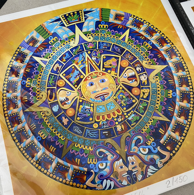 Print “Pierre du soleil “