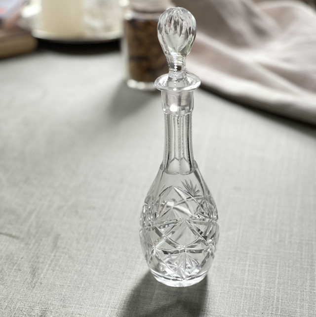 Karaffe aus Kristall handcut