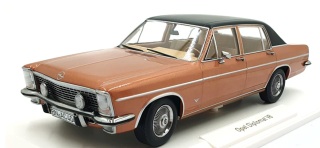 Opel Diplomat V8 1969 Copper red met. Norev 1:18
