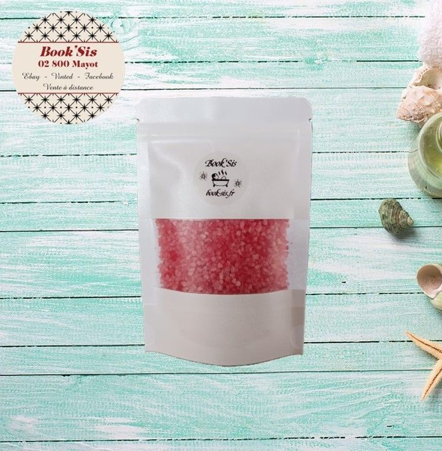 Sels de bain " Fraise "