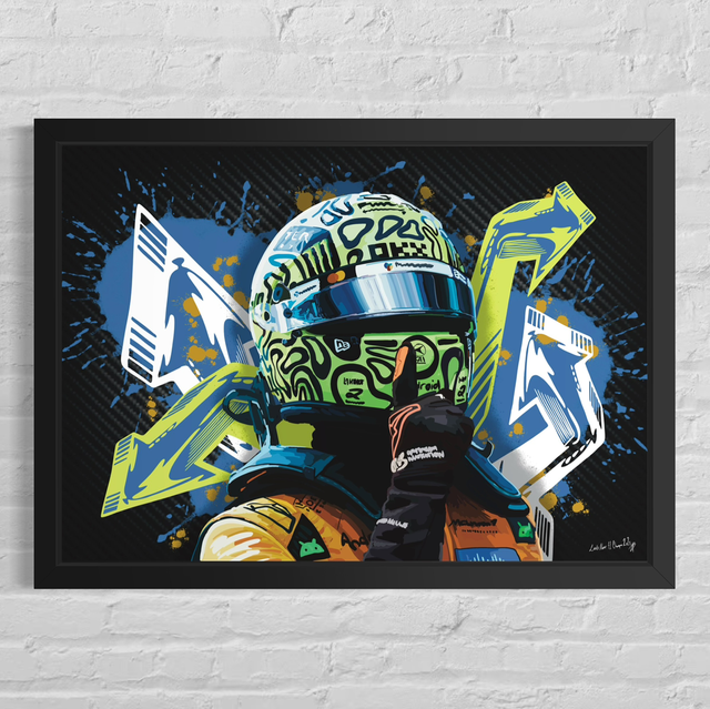 LANDO NORRIS F1 CHAMPION 2025