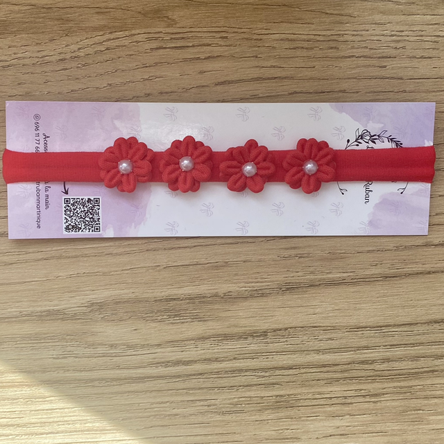 Bandeau bébé thème fleurs