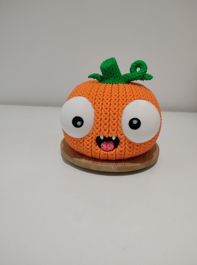 Citrouille yeux mobiles