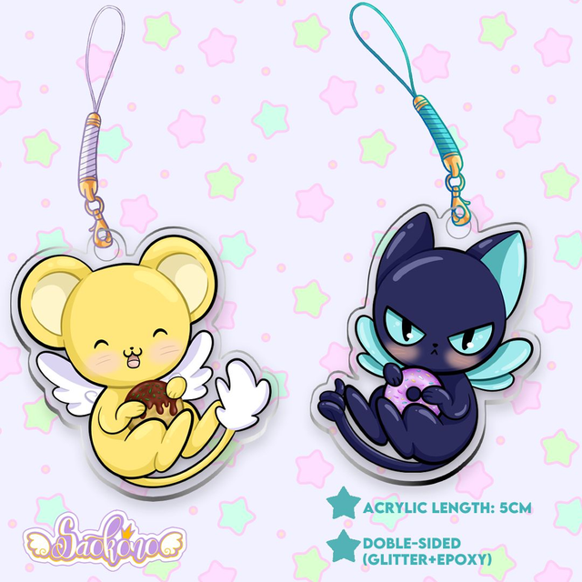 Kero &amp; Spinel Phone Charm